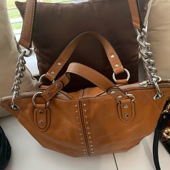 ALL LEATHER MICHAEL KORS TOTE - Picture 4 of 6